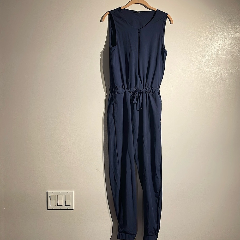 Navy blue romper